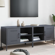 tv-borde 2 stk. 68x39x50,5 cm stål antracitgrå