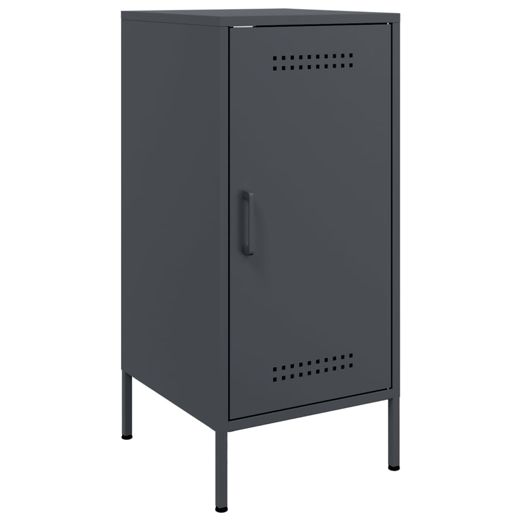 skab 36x39x79 cm stål antracitgrå