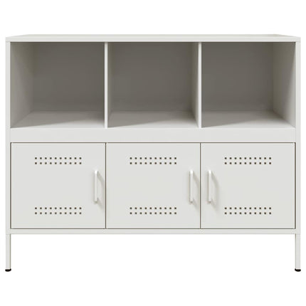 skab 100,5x39x79 cm stål hvid