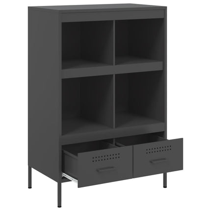 skab 68x39x101,5 cm stål sort