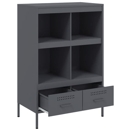 skab 68x39x101,5 cm stål antracitgrå