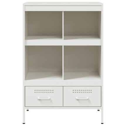 skab 68x39x101,5 cm stål hvid