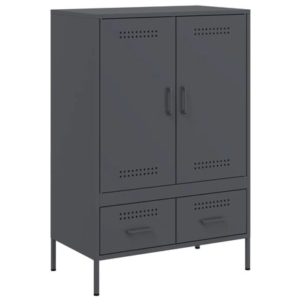 skab 68x39x101,5 cm stål antracitgrå