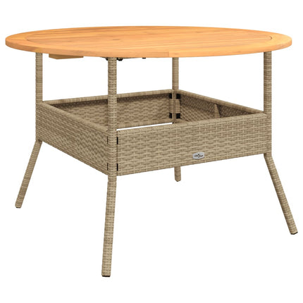 sofasæt til haven 2 dele med hynder polyrattan beige