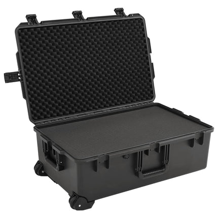 transportabel flightcase 79,5x51,5x30,5 cm PP sort