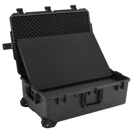transportabel flightcase 79,5x51,5x30,5 cm PP sort
