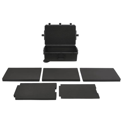 transportabel flightcase 79,5x51,5x30,5 cm PP sort