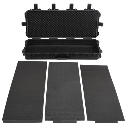 transportabel flightcase 100,5x42x17 cm PP sort