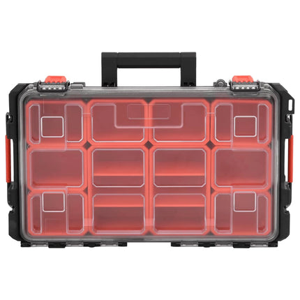 transportabel flightcase 55,5x34,5x13,5 cm PP sort