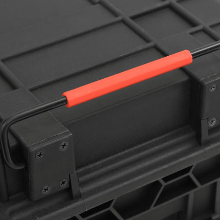 transportabel flightcase 56,5x34x16 cm PP sort