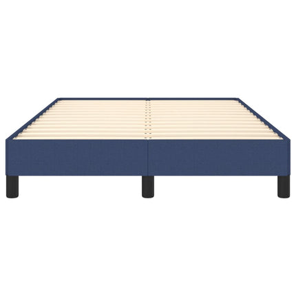 sengeramme uden madras 120x190 cm stof blå
