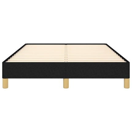 sengeramme uden madras 120x190 cm stof sort