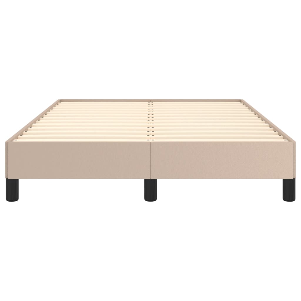sengeramme uden madras 120x190 cm cappuccino farvet