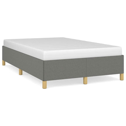 sengeramme uden madras 120x190 cm stof enkeltseng Mørkegrå
