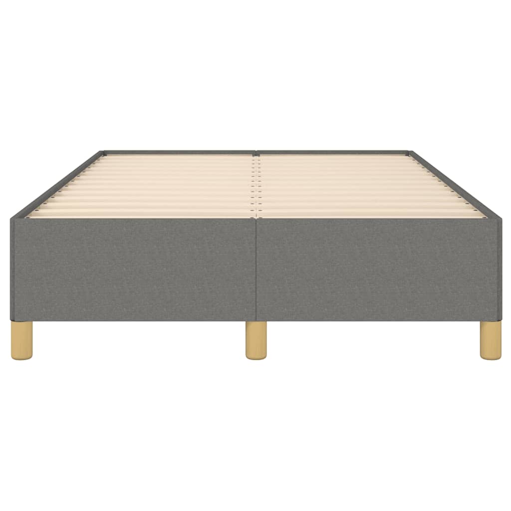 sengeramme uden madras 120x190 cm stof enkeltseng Mørkegrå