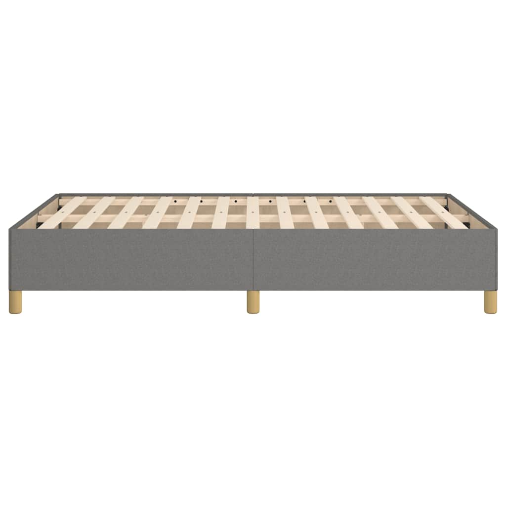 sengeramme uden madras 120x190 cm stof enkeltseng Mørkegrå