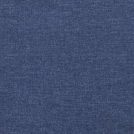 sengeramme uden madras 120x190 cm stof blå