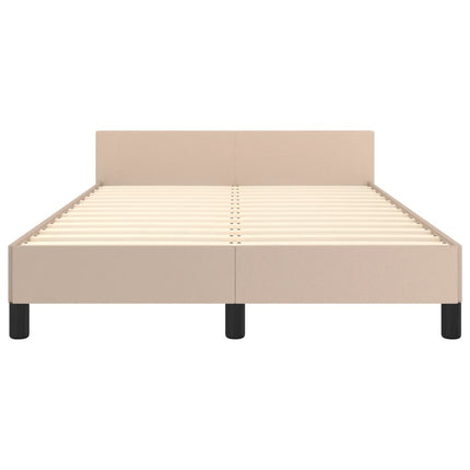 sengeramme uden madras 120x190 cm cappuccino farvet