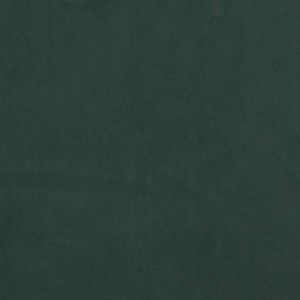 sengeramme uden madras 120x190 cm fløjl mørkegrøn