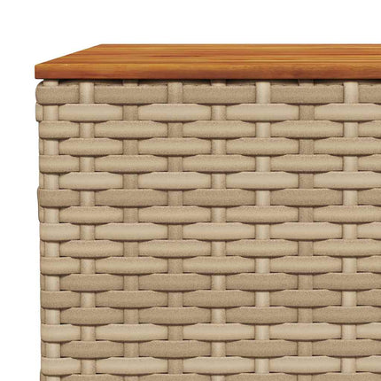 sofasæt til haven 11 dele med hynder polyrattan beige