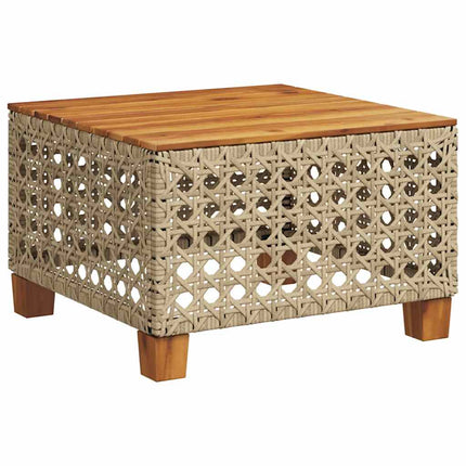 sofasæt til haven 11 dele med hynder polyrattan beige