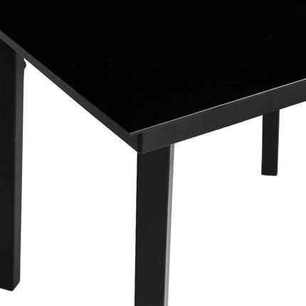 Have Spisebordssæt med pude 5 pcs Grå polyrattan