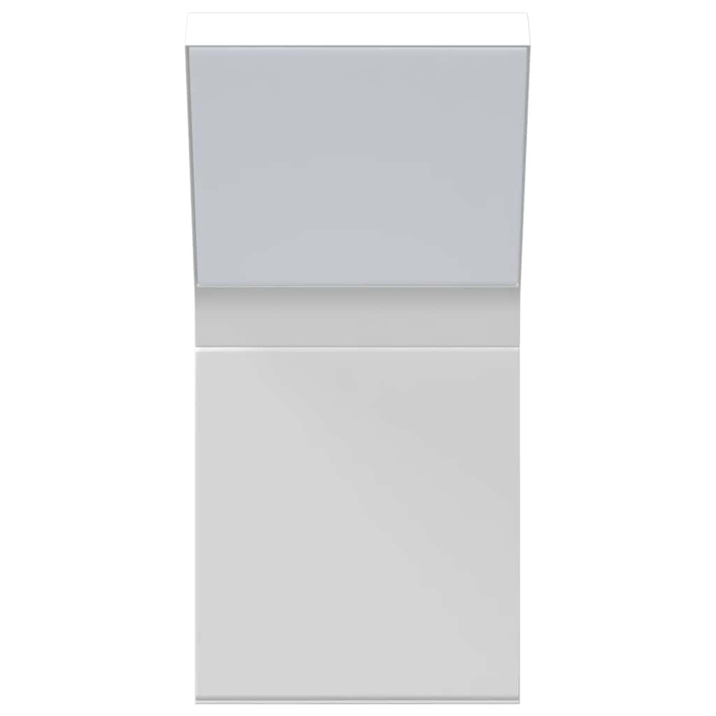 udendørs LED-væglampe trykstøbt aluminium hvid