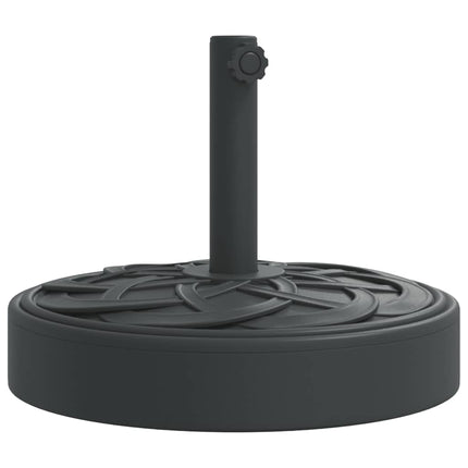 parasolfod til Ø38/48 mm stænger 25 kg rund