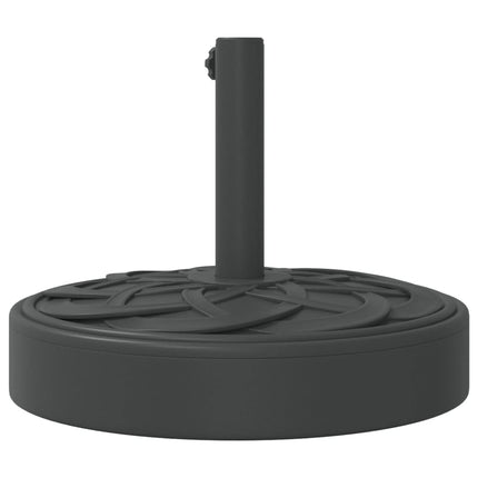 parasolfod til Ø38/48 mm stænger 25 kg rund