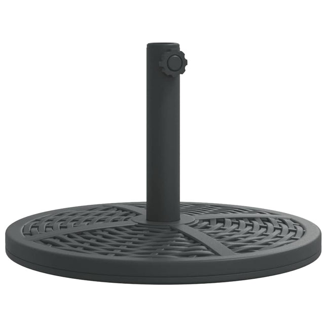 parasolfod Ø38/48 mm stænger 12 kg rund