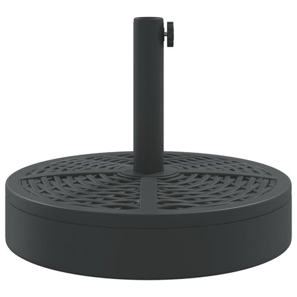 parasolfod til Ø38/48 mm stænger 25 kg rund