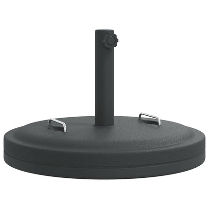 parasolfod med håndtag til Ø38/48 mm stænger 25 kg rund