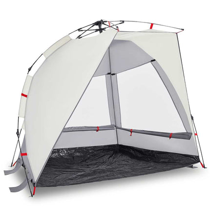 2-personers campingtelt vandtæt quick-release grå