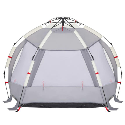 2-personers campingtelt vandtæt quick-release grå