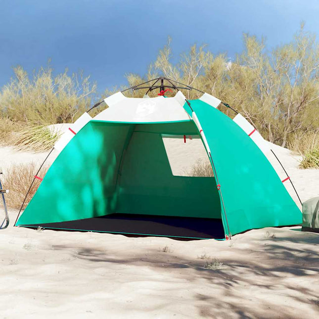 2-personers campingtelt vandtæt quick-release grøn