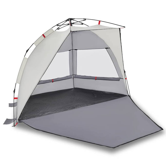 2-personers campingtelt vandtæt quick-release grå