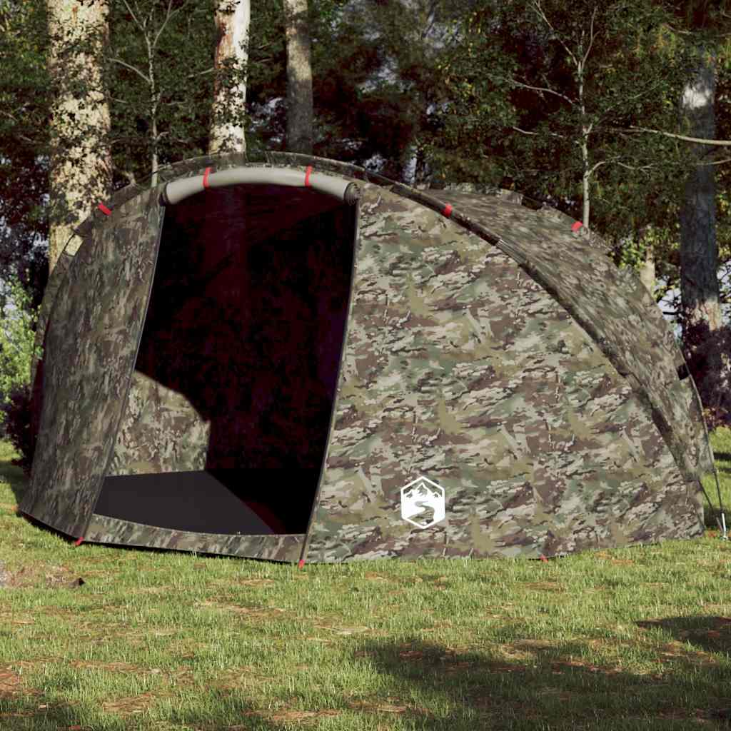 5-personers fisketelt vandtt camouflage