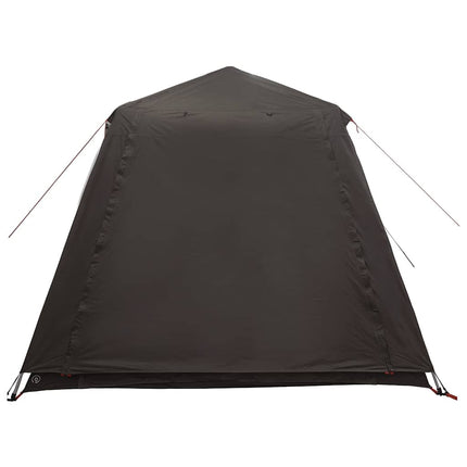 4-personers fisketelt quick release brun