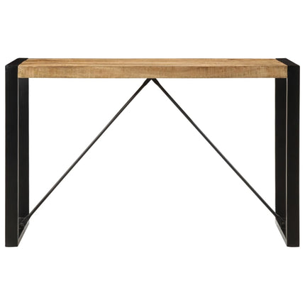 spisebord 120x55x76 cm massivt ru mangotræ