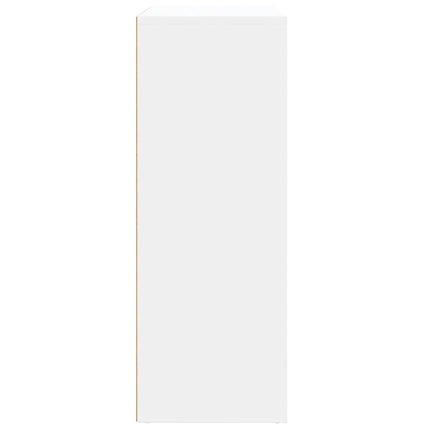 kommoder 2 stk.. 60x31x84 cm konstrueret træ hvid
