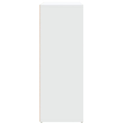 kommoder 2 stk.. 60x31x84 cm konstrueret træ hvid