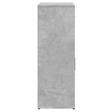 skænke 2 stk. 60x30x84 cm konstrueret træ betongrå