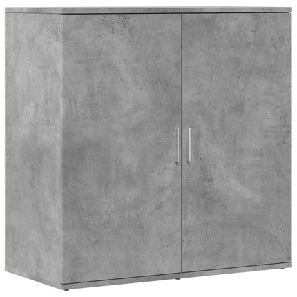 skænke 2 stk. 79x38x80 cm konstrueret træ betongrå