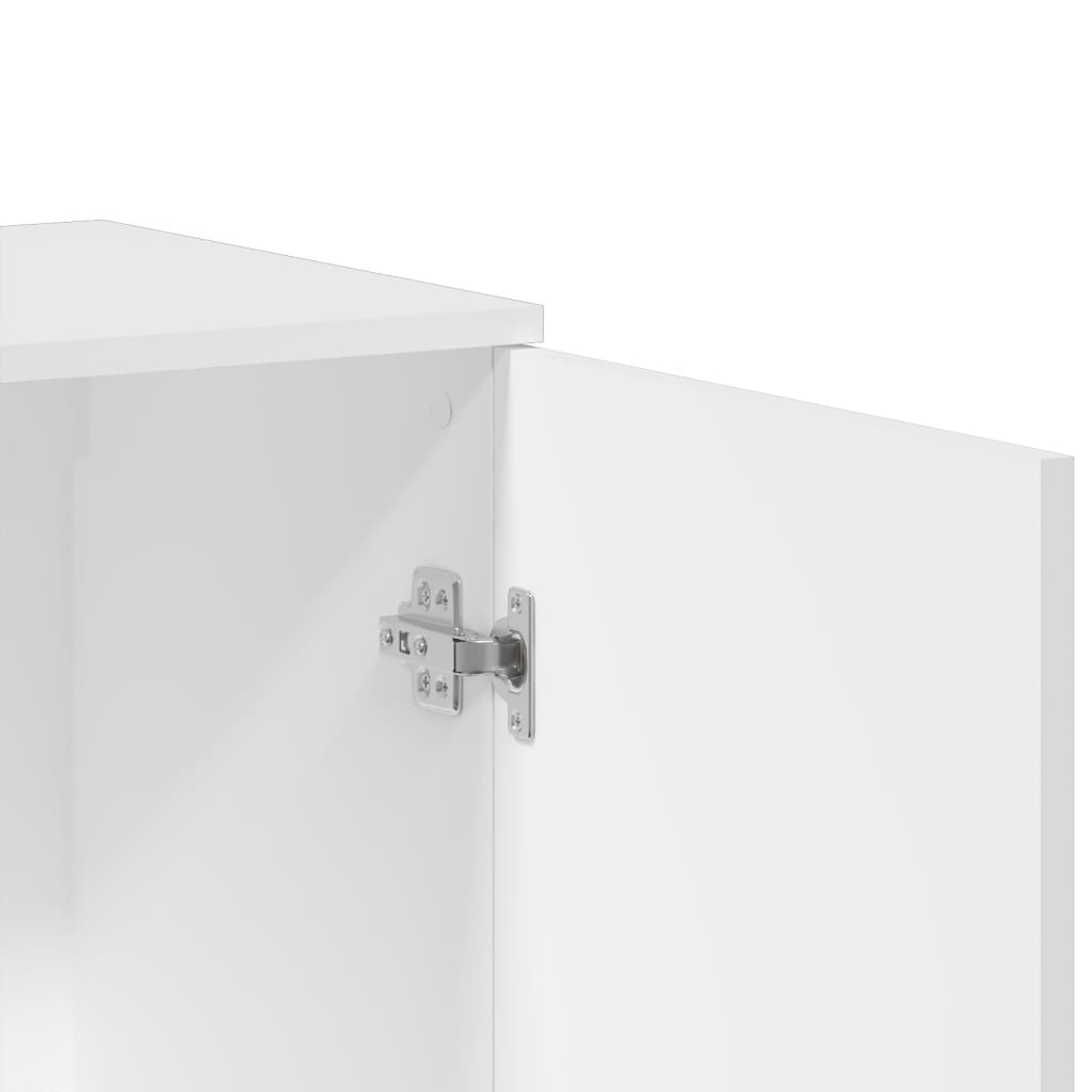 skænke 3 stk. konstrueret træ hvid