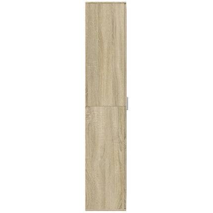 højskab 70x35x180 cm konstrueret træ sonoma-eg