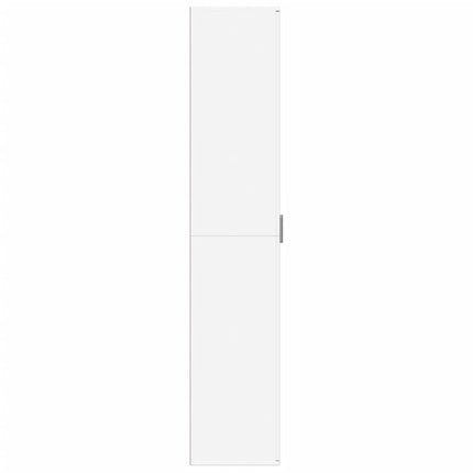 højskab 60x35x180 cm konstrueret træ hvid