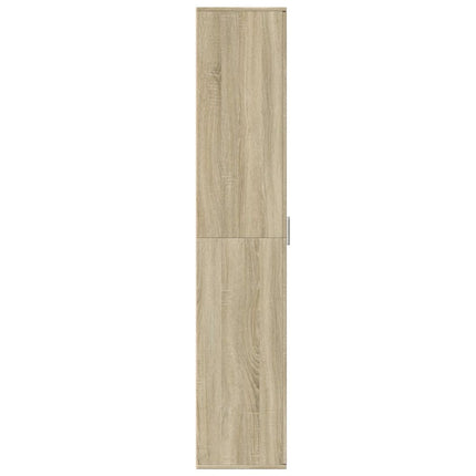 højskab 60x35x180 cm konstrueret træ sonoma-eg