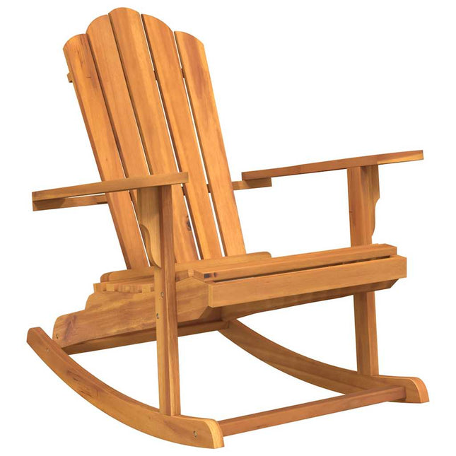 Adirondack-gyngestol massivt teaktræ