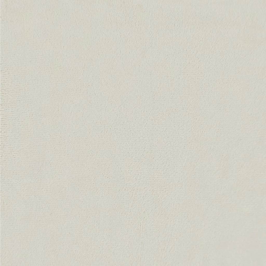 sofasæt 3 dele med hynder velour cremefarvet