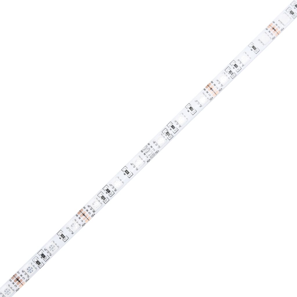sengeramme med LED-lys 150x200 cm konstrueret træ betongrå
